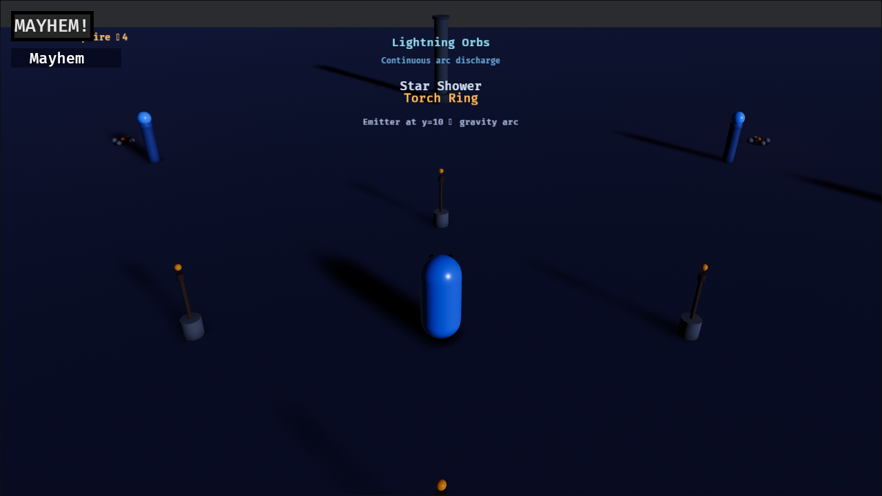 Effect Mayhem Demo screenshot